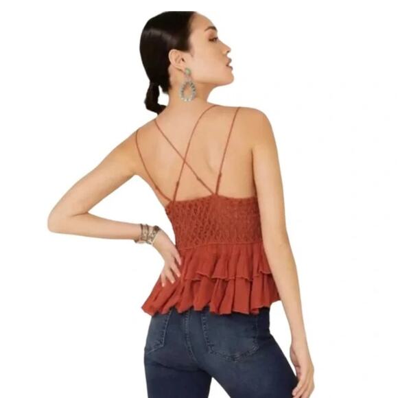 *SOLD* NWT! Free People Adella Cami in Winding Roads- Size Large - Picture 6 of 9